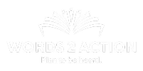Words2Action Logo White 1
