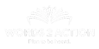 Words2Action Logo White 1